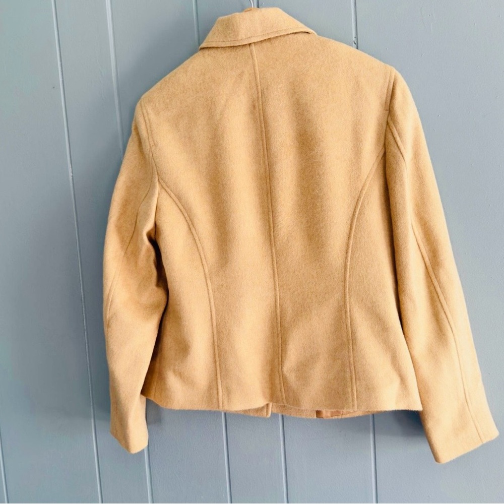 Talbots Camel Toggle Pea Coat - image 2